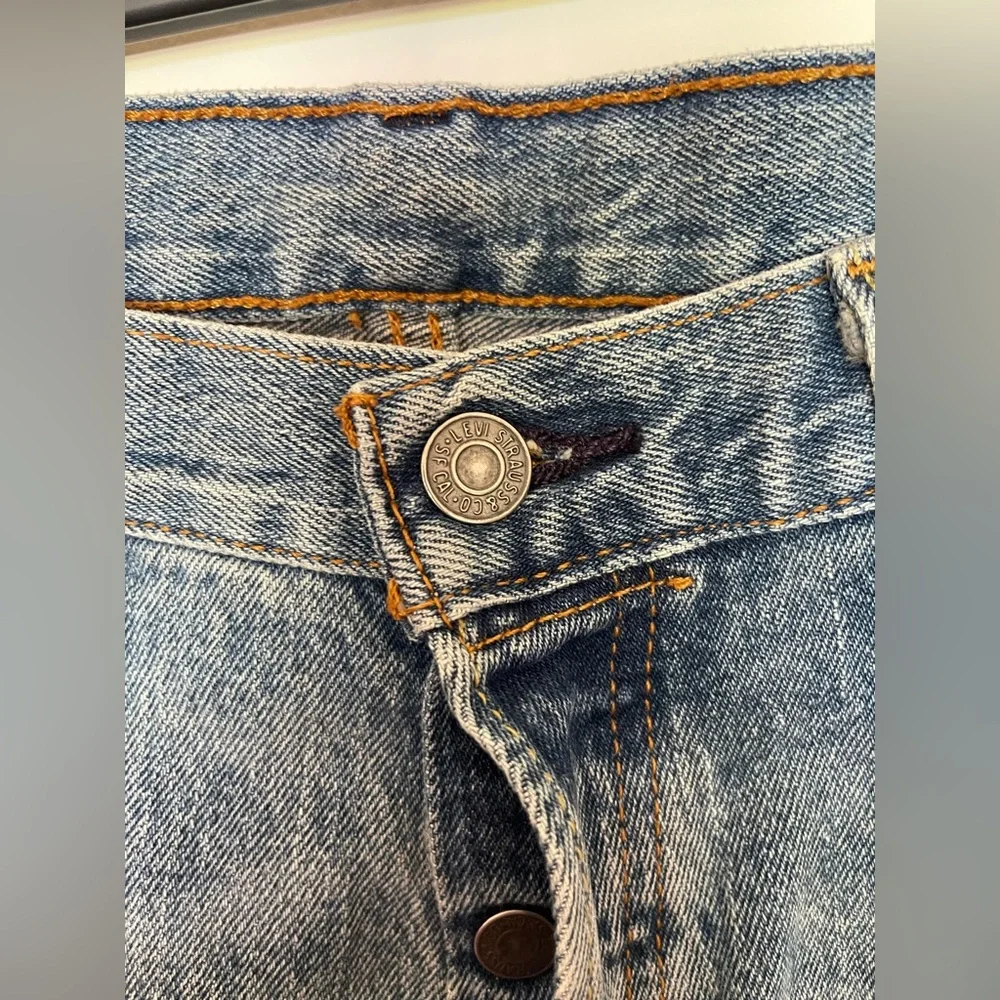 Levi's 501 Men's Women's Straight Blue Jeans 30 x‎ 32